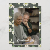 祖父母の日の写真ホリデーカード シーズンカード (正面/裏面)