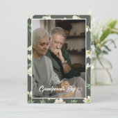 祖父母の日の写真ホリデーカード シーズンカード (スタンド正面)