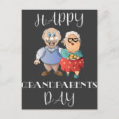 祖父母の日の看板 ポストカード (正面)