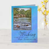 祖父母の日の2人のために カード (黄色い花)