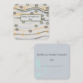 祖父母の日を祝う： ノートカード (正面/裏面)