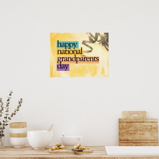 祖父母の日を祝う ポスター (キッチン)
