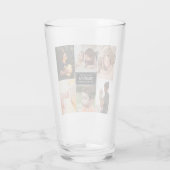 祖父母の日グランドパブラック3フォトコラージュ タンブラーグラス (裏面)