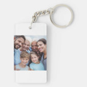 祖父母の日最高のおじいちゃんバイパーレトロ写真 キーホルダー (裏面)