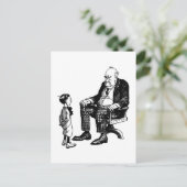 祖父母の日 – おじいちゃんとお子様 ポストカード (スタンド正面)