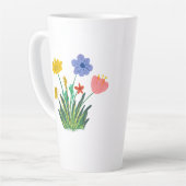 祖父母の日 カフェラテマグ (左アングル)