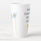 祖父母の日 カフェラテマグ (正面)