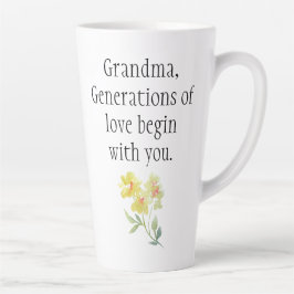 祖父母の日 カフェラテマグ