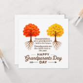 祖父母の日 カード (正面/裏面インサイチュ)