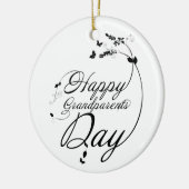 祖父母の日 セラミックオーナメント (左)