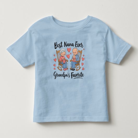 祖父母の日 トドラーTシャツ (正面)