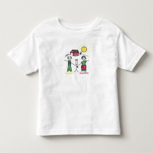 祖父母の日 –  トドラーTシャツ (正面)