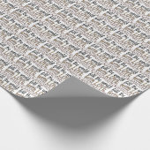 祖父母は世界愛包装紙を満たします ラッピングペーパー (角)