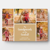 祖父母は写もっとも偉大真コラージュ フォトプラーク (正面)