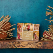 祖父母は写もっとも偉大真コラージュ フォトプラーク (側面)