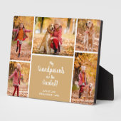 祖父母は写もっとも偉大真コラージュ フォトプラーク (側面)