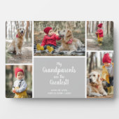 祖父母は写もっとも偉大真コラージュ フォトプラーク (正面)