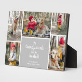 祖父母は写もっとも偉大真コラージュ フォトプラーク (側面)