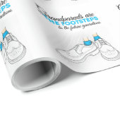 祖父母は未来のジェナーの足跡だ ラッピングペーパー (ロールコーナー)