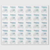 祖父母は未来のジェナーの足跡だ ラッピングペーパー (フラット)