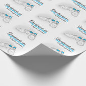 祖父母は未来のジェナーの足跡だ ラッピングペーパー (角)