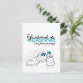 祖父母は未来の世代の足跡だ ポストカード (スタンド正面)