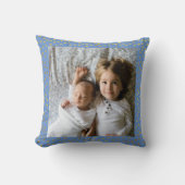 祖父母への贈り物を抱き締めるまでこれを抱き締める クッション (正面)