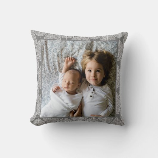 祖父母への贈り物を抱き締めるまでこれを抱き締める クッション (正面)