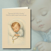 祖父母を祝うカトリックの孫 カード