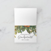 祖父母を驚かせるフローラ カード (内部)