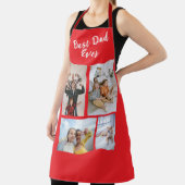 祖父母カスタムのパパママ用のコラージエプロン エプロン (インサイチュ)