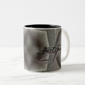 祖父母カスタムパーソナライズされたへの贈り物 ツートーンマグカップ (正面右)