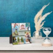 祖父母カスタム広場の写真コラージュ フォトプラーク (インサイチュ)