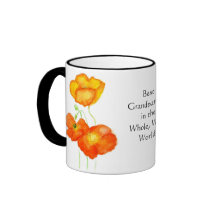 祖父母コーヒーマグ