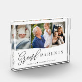 祖父母スクリプト孫フォトキープサケ フォトブロック (左)