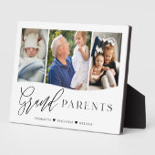 祖父母スクリプト孫フォトキープサケ フォトプラーク (側面)