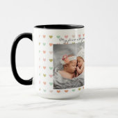 祖父母パーソナライズされた用コーヒーカップ マグカップ (左)