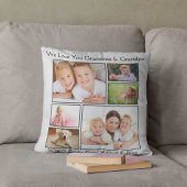 祖父母フォトコラージュ クッション