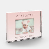 祖父母ベビーカスタム写真第1祖孫 フォトブロック (左)