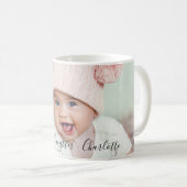 祖父母ベビー写真第1祖孫 コーヒーマグカップ (正面右)