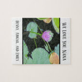 祖父母ユニーク我々愛するナナナウォーターリリー ジグソーパズル (横)