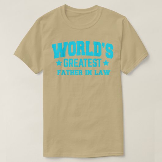 祖父母世界の最大の青 Tシャツ (デザイン正面)