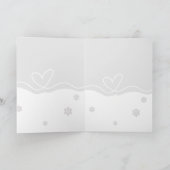 祖父母妊娠発表超音波写真 カード (内部)