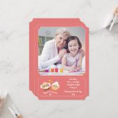 祖父母日の写真カード カード (正面/裏面インサイチュ)