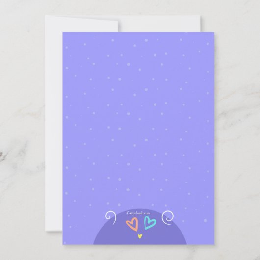 祖父母日の招待状 招待状 (裏面)