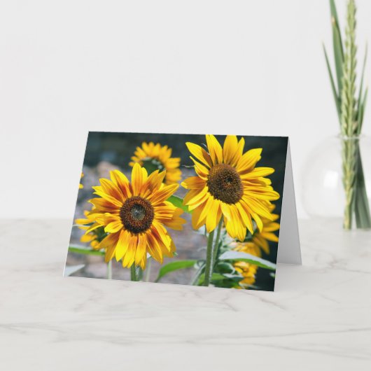 祖父母日の挨拶状 カード (正面)