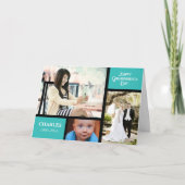 祖父母日は名前および写真をカスタマイズ カード (正面)