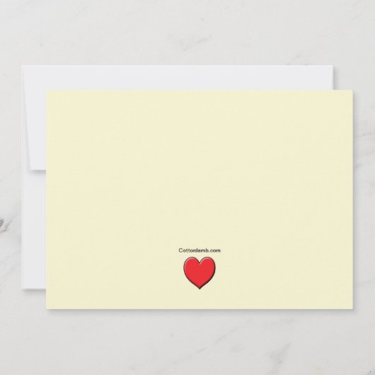 祖父母日カードをだめにするために認可される カード (裏面)