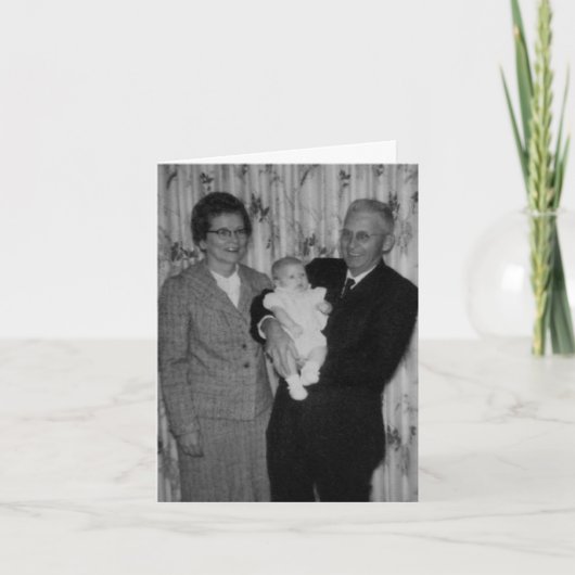 祖父母日 カード (正面)