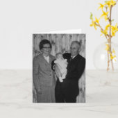 祖父母日 カード (黄色い花)